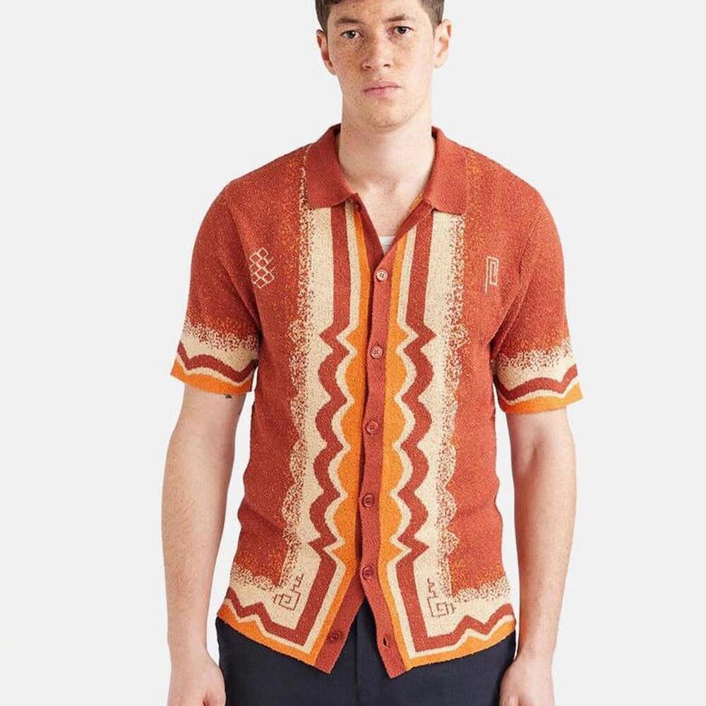 PERCIVAL Chinoisery boucle shirt